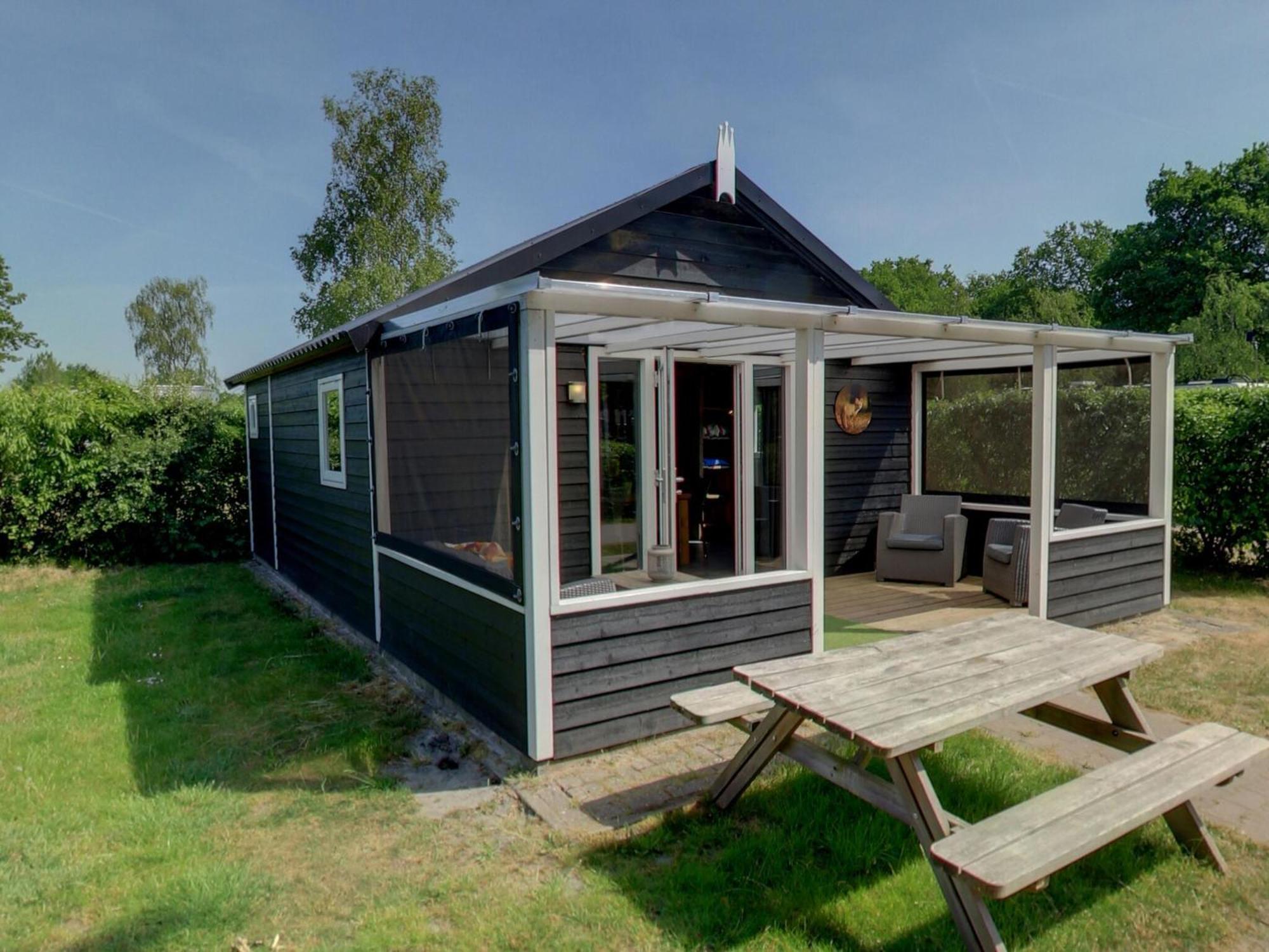 Chalet With Dishwasher, In Natural Environment IJhorst Buitenkant foto